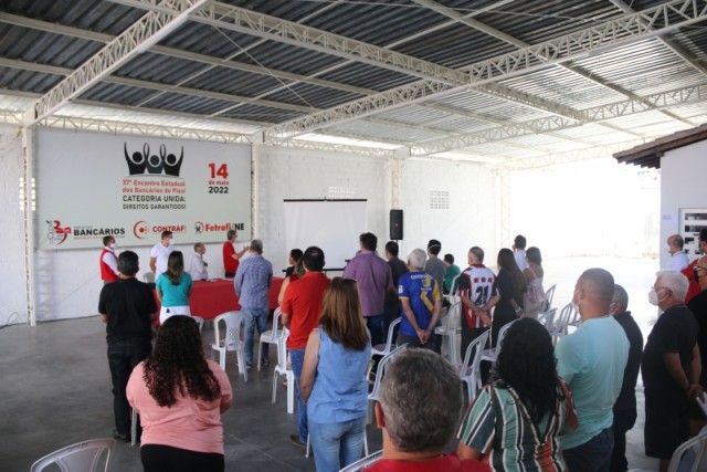Aprovada Resolução sobre processos trabalhista durante 37º Encontro Estadual dos Bancários do Piauí