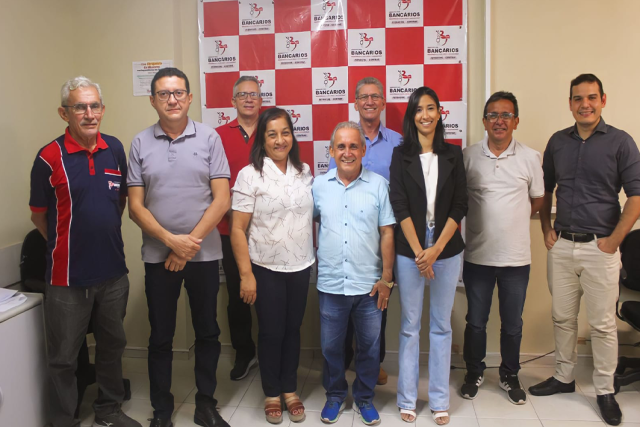 SEEBF/PI recebe representante da Comissão dos Direitos Sindicais da OAB/PI