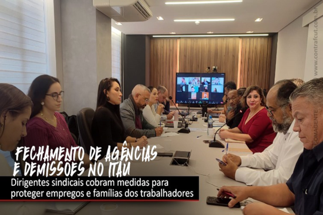 GT de Saúde do Itaú cobra cumprimento da cláusula 87 da CCT