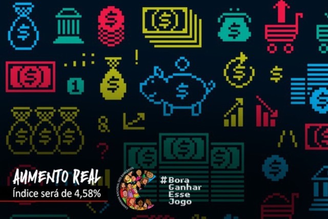 Aumento dos bancários será de 4,58%