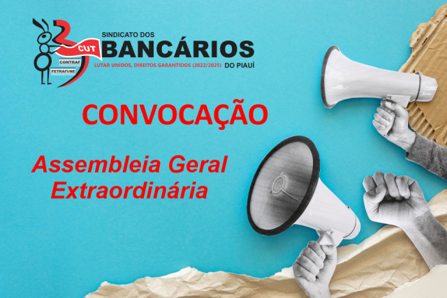 SEEBF/PI convoca para Assembleia Geral Extraordinária