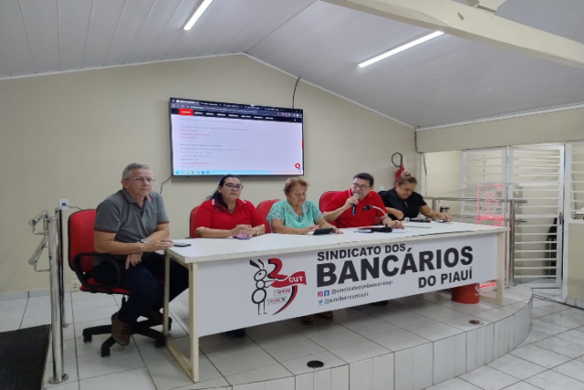 Categoria bancária no Piauí aprova Minuta de Reivindicações para a Campanha Nacional 2024