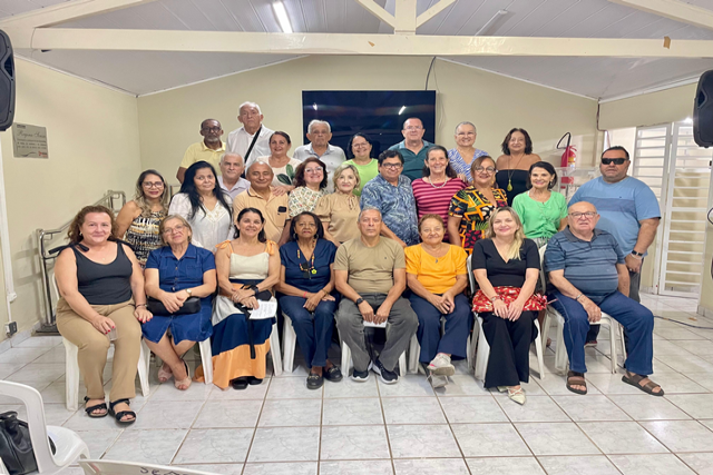 Alimentação e saúde foi tema de Roda de Conversa das aposentadas e aposentados do SEEBF/PI