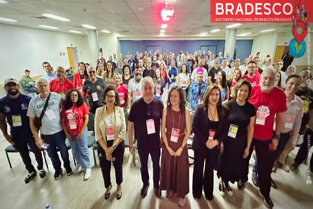 Bancários do Bradesco aprovam plano de ação em encontro nacional