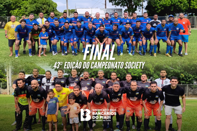 CAIXA/APCEF CONQUISTA O TÍTULO DA 43ª EDIÇÃO DO CAMPEONATO SOCIETY DO SINDICATO
