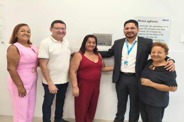 SEEBF/PI participa de reinauguração de agência da Caixa no município de Altos (PI)