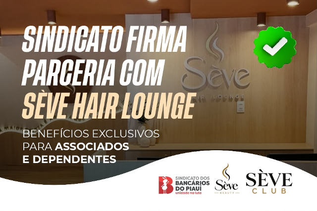 SEEBF-PI firma parceria com Sève Hair Lounge