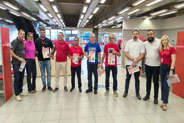 Dia Nacional de Luta no Santander por um ACT decente!